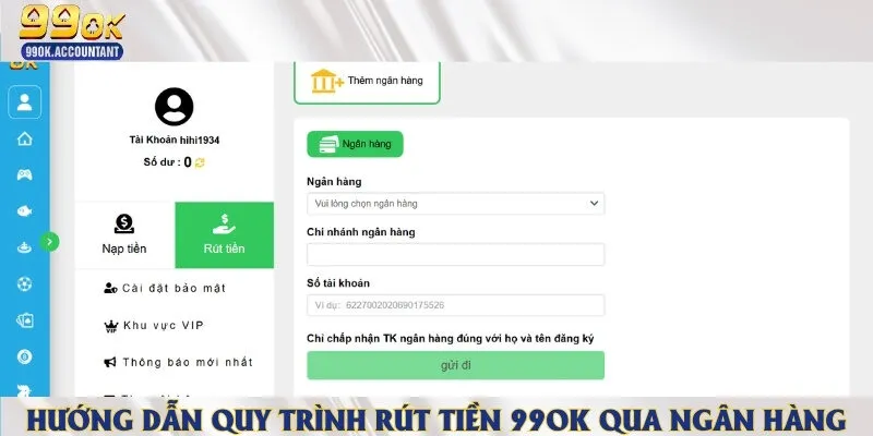 Rút tiền trực tuyến an toàn và nhanh chóng qua kênh thanh toán ngân hàng