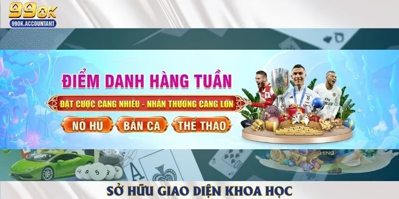 Tông màu chủ đạo là màu xanh và vàng vừa hiện đại vừa trẻ trung