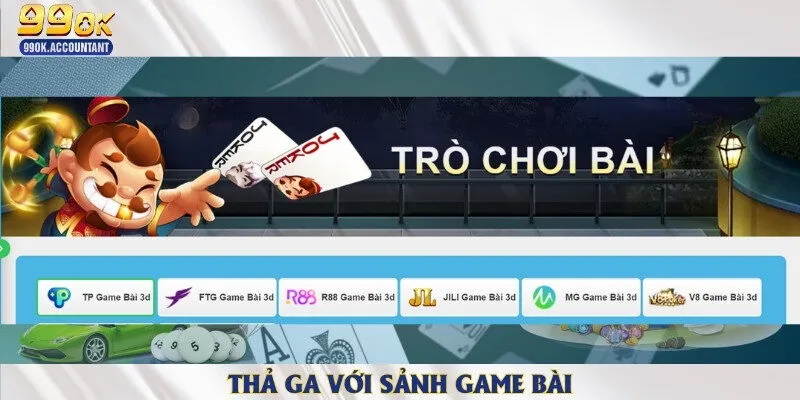 Cung cấp hàng loạt trò chơi đánh bài trực tuyến đẳng cấp nhất Việt Nam