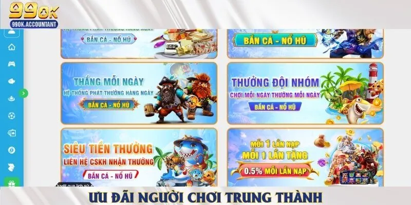 Những chương trình ưu đãi để tri ân và giữ chân người chơi trung thành